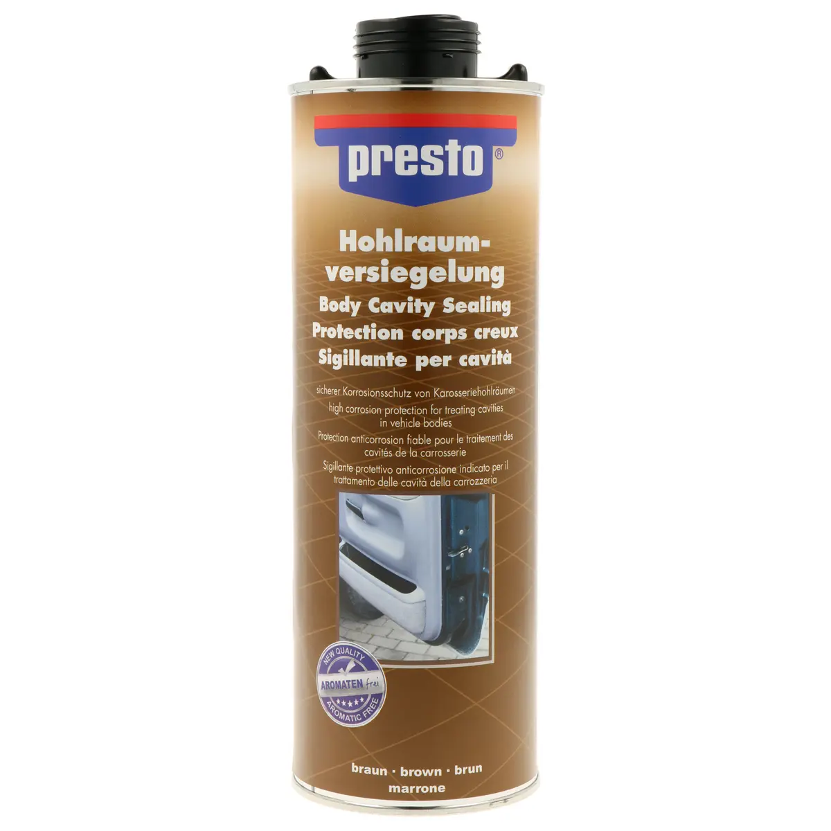 Ochrana dutin karosérie, vosková báze, kartuše 1 l - Presto