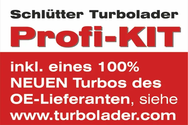 Dmychadlo, plnění SCHLÜTTER TURBOLADER 166-01415