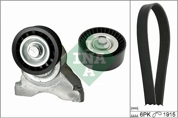 Sada žebrovaných klínových řemenů Schaeffler INA 529 0007 10