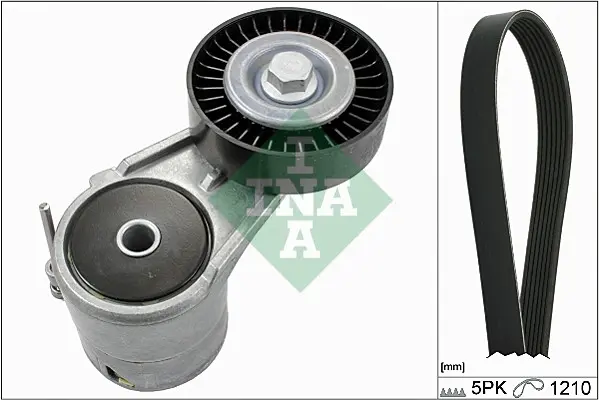 Sada žebrovaných klínových řemenů Schaeffler INA 529 0008 10