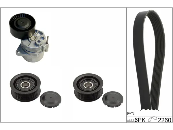 Sada žebrovaných klínových řemenů Schaeffler INA 529 0115 10