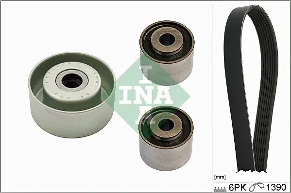 Sada žebrovaných klínových řemenů Schaeffler INA 529 0157 10