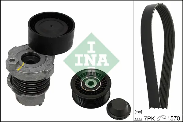 Sada žebrovaných klínových řemenů Schaeffler INA 529 0187 10