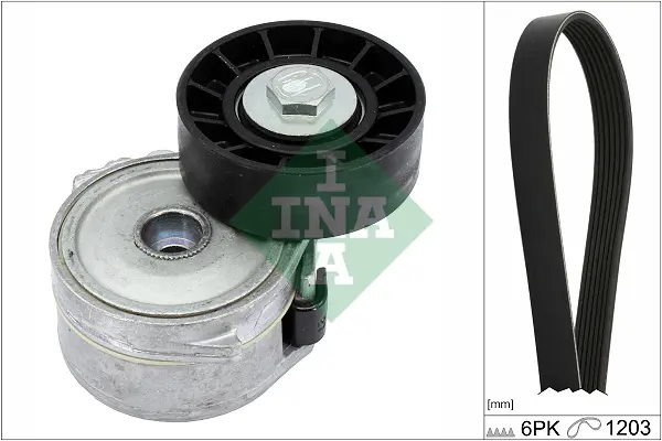 Sada žebrovaných klínových řemenů Schaeffler INA 529 0226 10