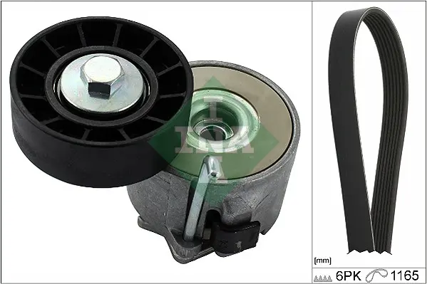 Sada žebrovaných klínových řemenů Schaeffler INA 529 0267 10