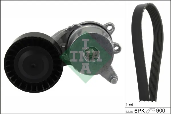 Sada žebrovaných klínových řemenů Schaeffler INA 529 0268 10