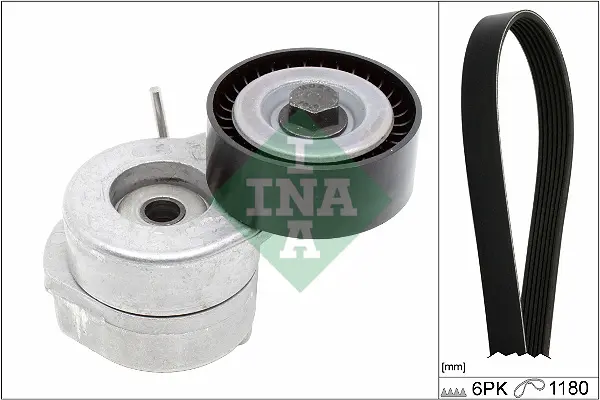 Sada žebrovaných klínových řemenů Schaeffler INA 529 0286 10