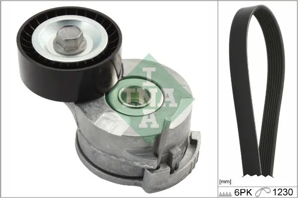 Sada žebrovaných klínových řemenů Schaeffler INA 529 0292 10