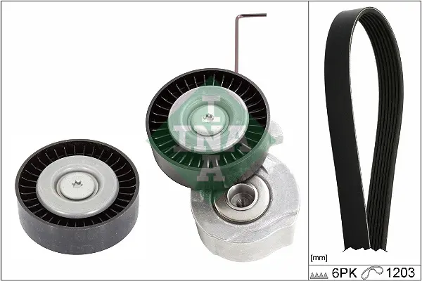 Sada žebrovaných klínových řemenů Schaeffler INA 529 0320 10