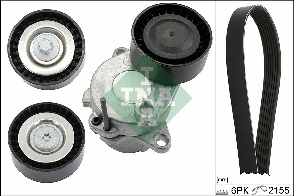 Sada žebrovaných klínových řemenů Schaeffler INA 529 0321 10
