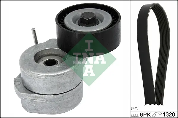 Sada žebrovaných klínových řemenů Schaeffler INA 529 0346 10