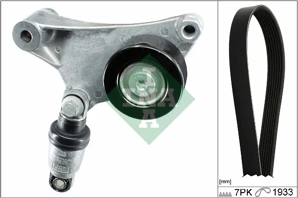 Sada žebrovaných klínových řemenů Schaeffler INA 529 0373 10
