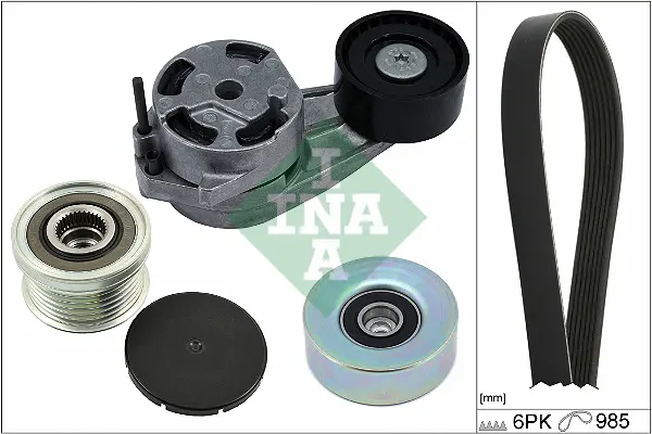Sada žebrovaných klínových řemenů Schaeffler INA 529 0482 20