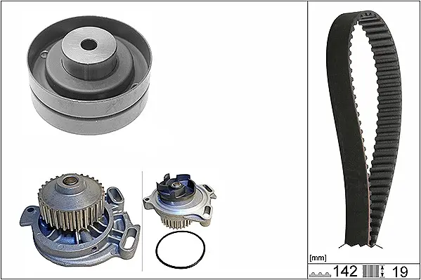 Vodní pumpa + sada ozubeného řemene Schaeffler INA 530 0156 30