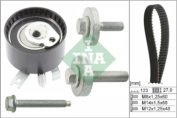 Sada rozvodového řemene Schaeffler INA 530 0197 10