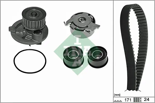 Vodní pumpa + sada ozubeného řemene Schaeffler INA 530 0358 31