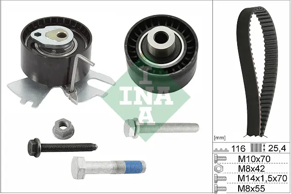Sada rozvodového řemene Schaeffler INA 530 0558 10