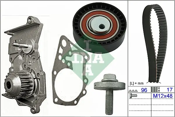 Vodní pumpa + sada ozubeného řemene Schaeffler INA 530 0604 30
