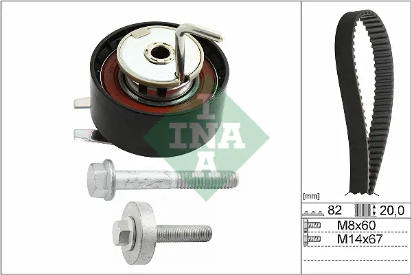 Sada rozvodového řemene Schaeffler INA 530 0693 10