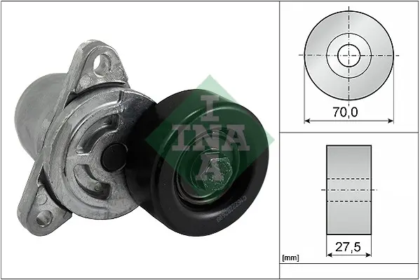Napínák, žebrovaný klínový řemen Schaeffler INA 534 0306 10