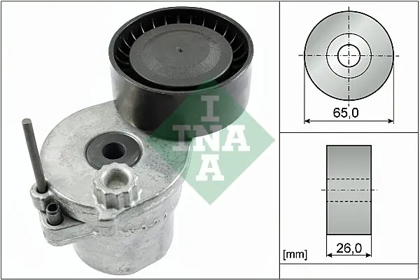 Napínák, žebrovaný klínový řemen Schaeffler INA 534 0570 10