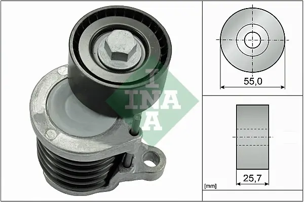 Napínák, žebrovaný klínový řemen Schaeffler INA 534 0591 10