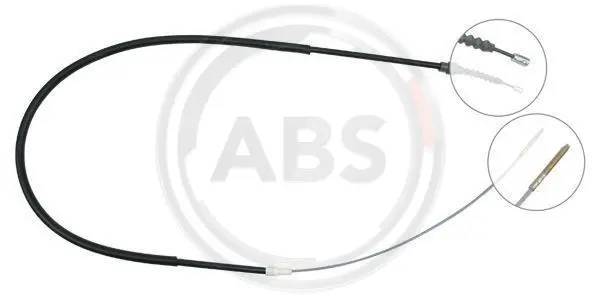 A.B.S. Tažné lanko, parkovací brzda K11536