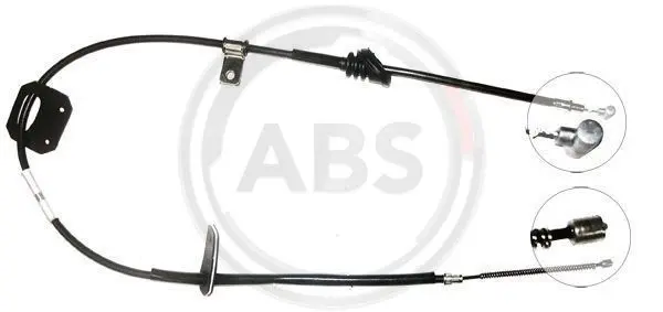 A.B.S. Tažné lanko, parkovací brzda K12628
