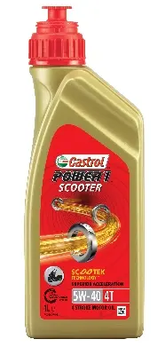 CASTROL Olej Castrol Power 1 Scooter 4T 5W-40 1L 154F86