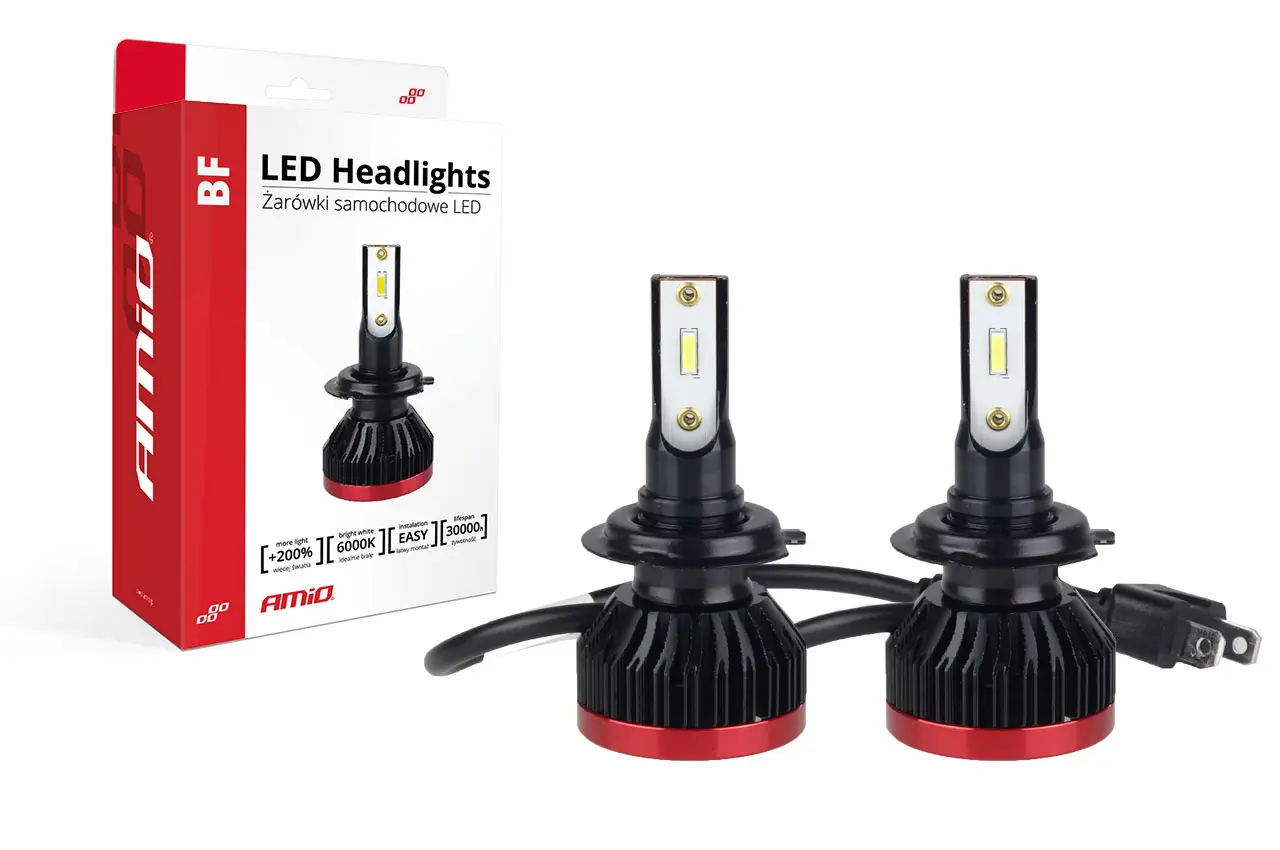 Žárovky do světlometů H7 řady BF AMiO LED