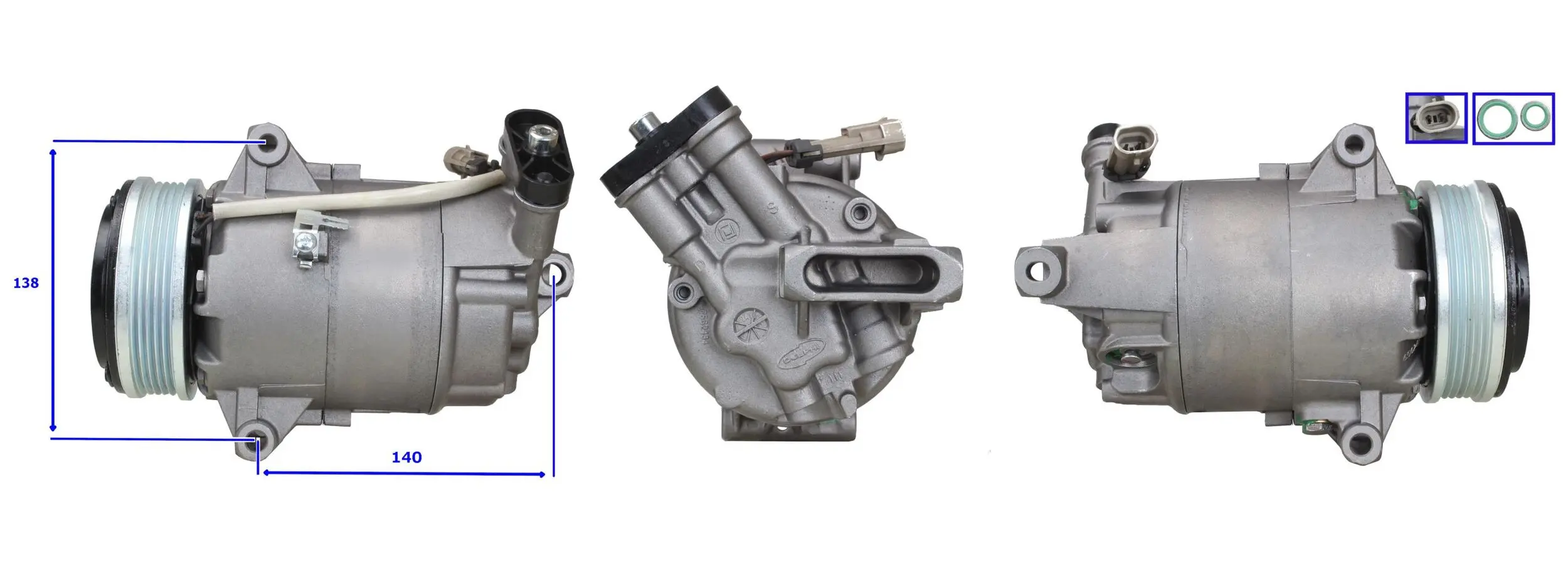 Kompresor, klimatizace ELSTOCK 51-0247