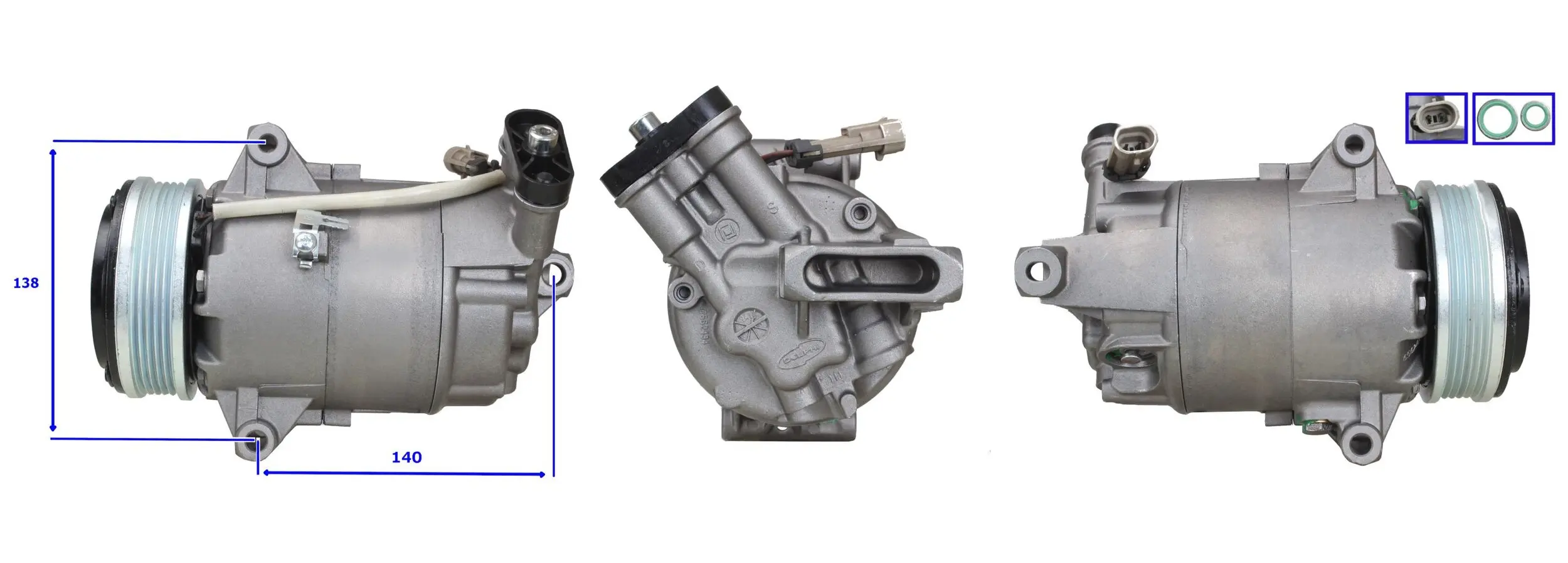 Kompresor, klimatizace ELSTOCK 51-0247