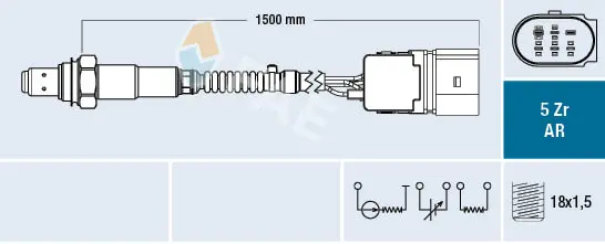 Lambda sonda FAE 75351