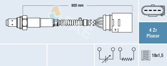 Lambda sonda FAE 77142