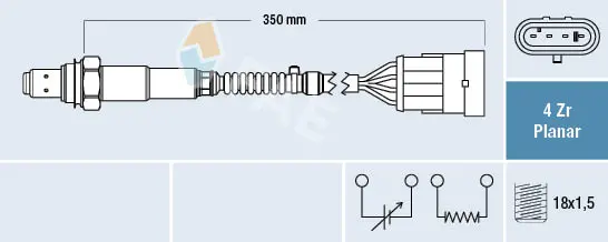 Lambda sonda FAE 77223