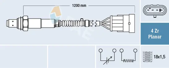 Lambda sonda FAE 77226