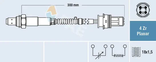 Lambda sonda FAE 77252