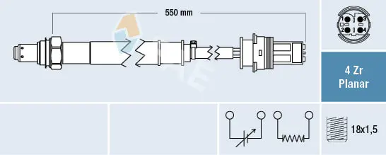 Lambda sonda FAE 77442