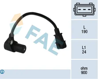 Generátor impulsů, klikový hřídel FAE 79046