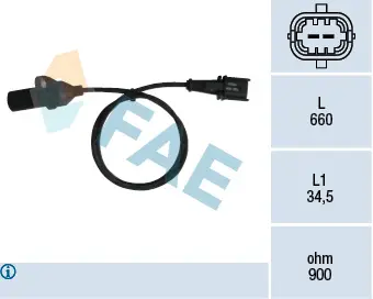 Generátor impulsů, klikový hřídel FAE 79220