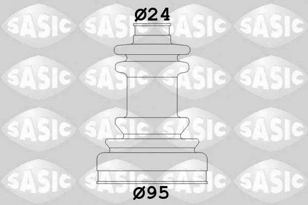 Sada měchů, hnací hřídel SASIC 2933423