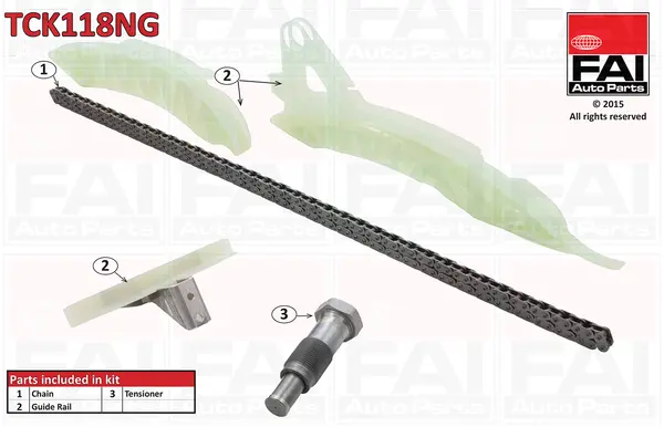 FAI AutoParts Sada rozvodového řetězu TCK118NG