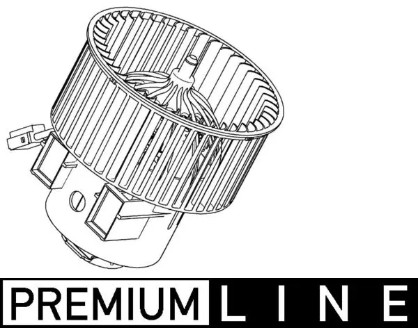 MAHLE ORIGINAL Vnitřní ventilátor AB 116 000P
