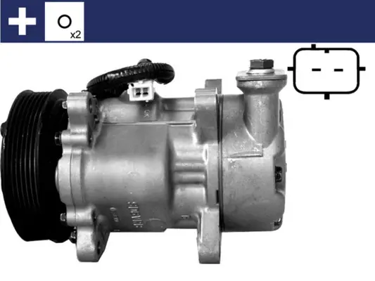 MAHLE ORIGINAL Kompresor, klimatizace ACP 1095 000S