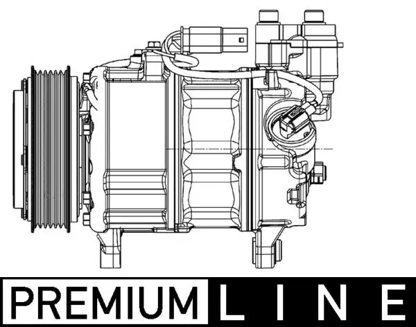 MAHLE ORIGINAL Kompresor, klimatizace ACP 599 000P