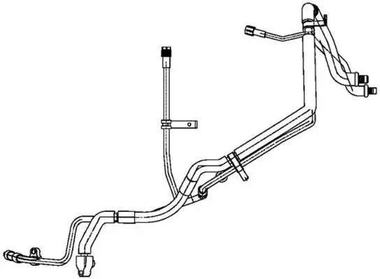 MAHLE ORIGINAL Vysokotlaké / nízkotlaké vedení, klimatizace AP 136 000P