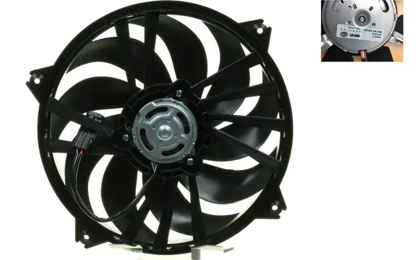 Větrák, chlazení motoru