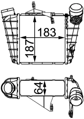 Chladič turba