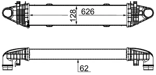 Chladič turba MAHLE CI 356 000S