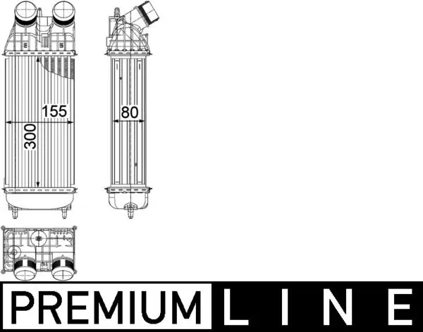 Chladič turba MAHLE CI 419 000P